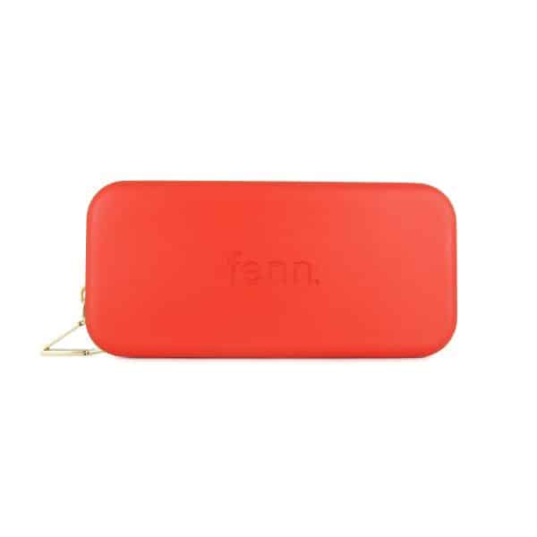 Tangerine Red Fenn Wallet – Fenn Collection Eshop